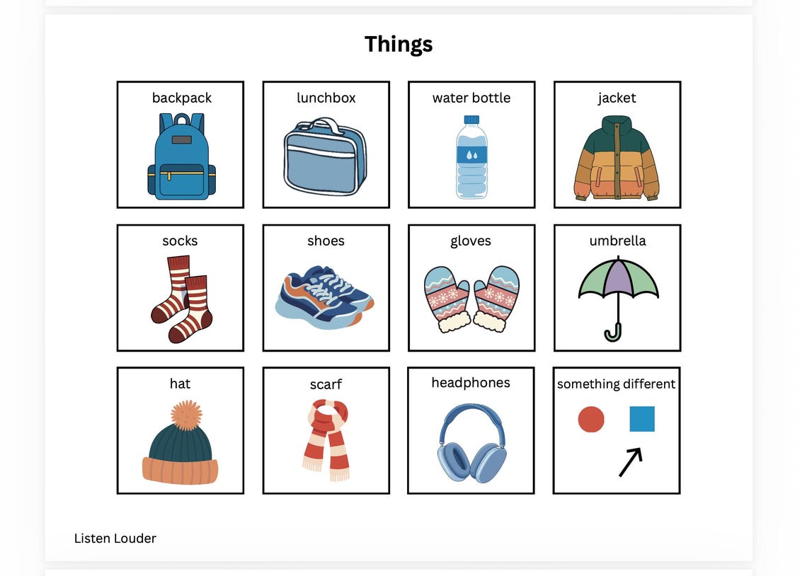 Printable Communication Board | Speech Therapy / ABA Tool | Autism ...