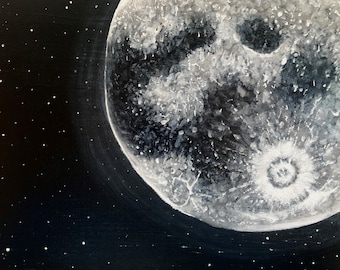 「MOON.」CLARITY ART DIAMOND DOTZ® Blue Moon Special Edition Diamond Painting Kit
