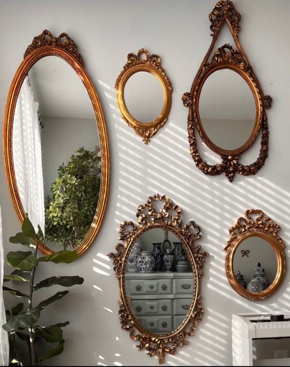 Bow Mirror , French Style Mirror 