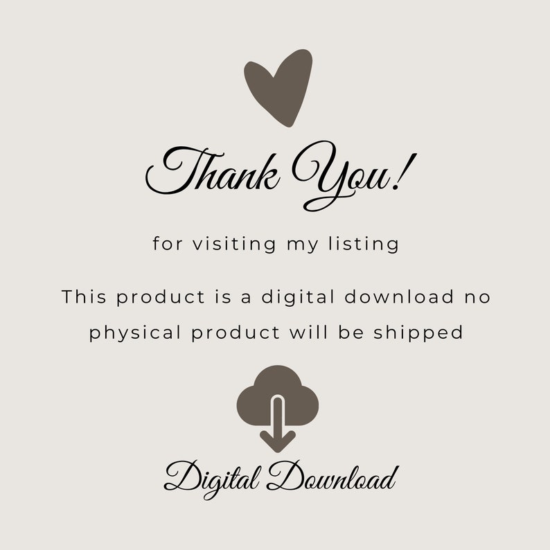 Puede incluir: &iexcl;Gracias! por visitar mi anuncio. Este producto es una descarga digital, no se enviar&aacute; ning&uacute;n producto f&iacute;sico. Descarga digital.