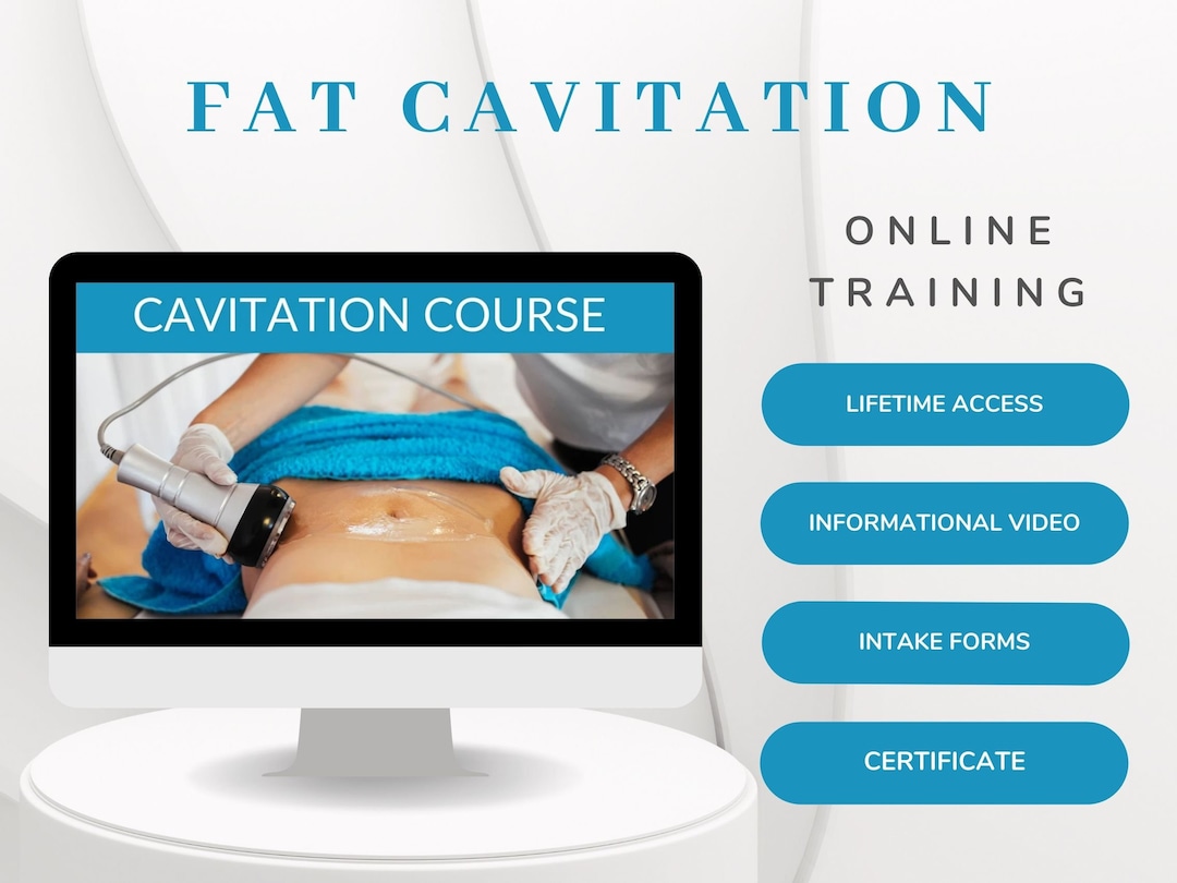 Cavitation Training Course Online Video Manual Ultrasound, Ultrasonic