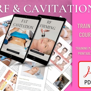 RF and Ultrasound Cavitation Body Contouring & Face Lift Training Course Manual, Radiofrequency skin toning, Anti-ageing Printable Ebook pdf