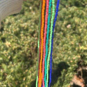 Elastic Stretch Waist Beads: The Basics Collection | Handmade Solid Colors Made to Order