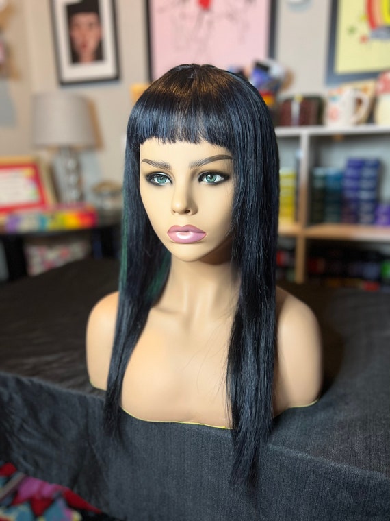 Human hair top wig 18 inch