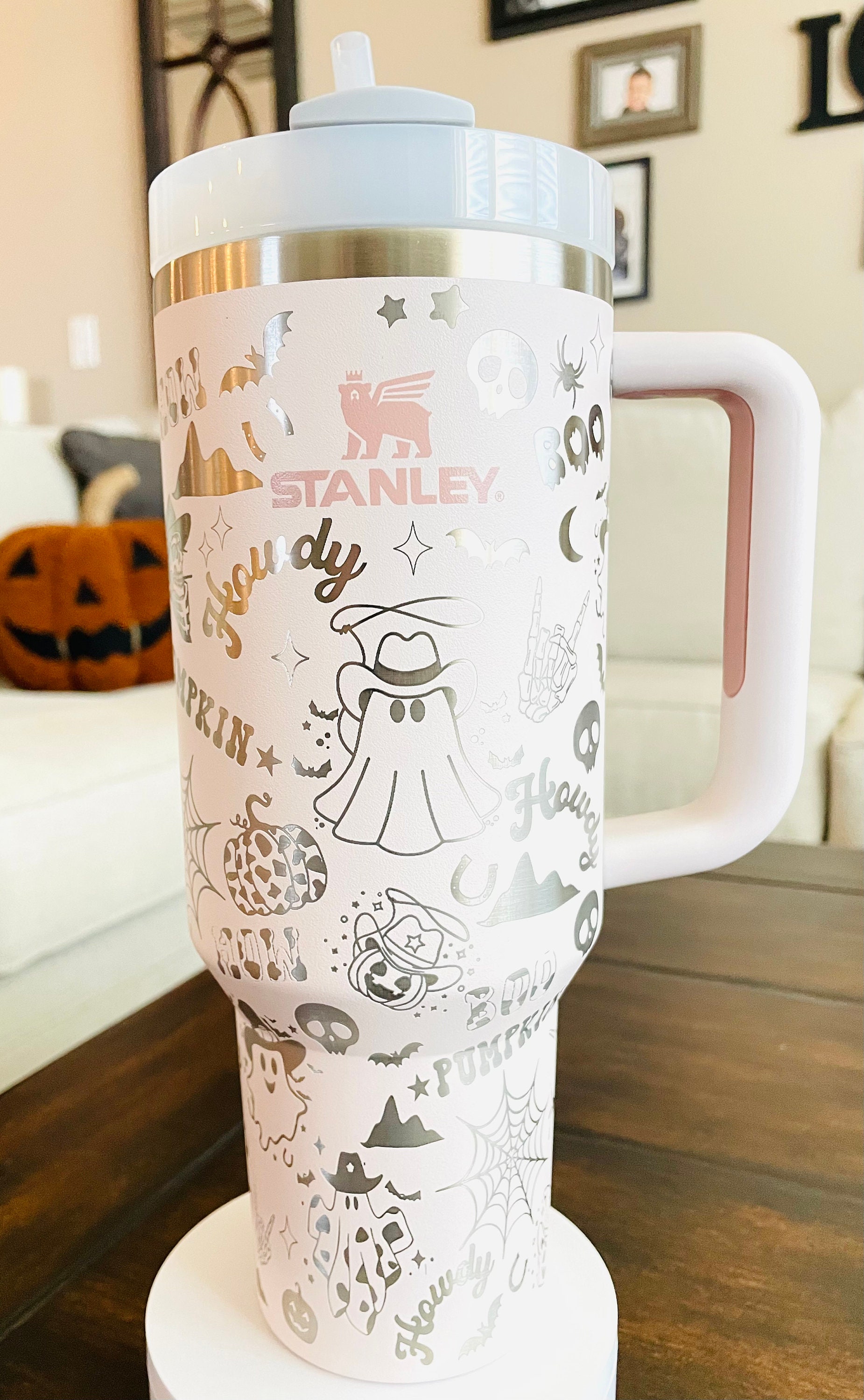 Nightmare Custom Stanley Adventure Quencher 40 oz tumbler