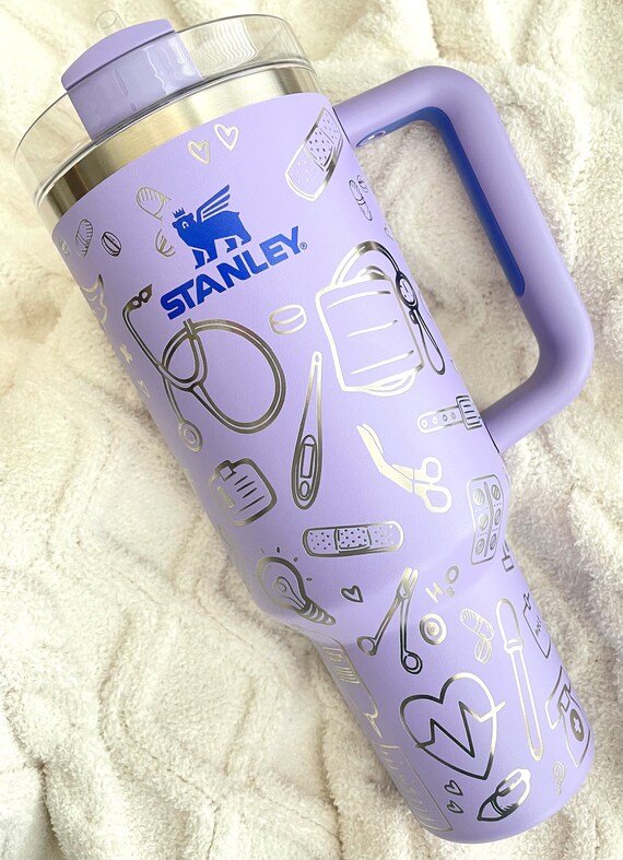 40oz Stanley Tumbler 40oz Stanley Quencher 40oz Engraved Nurse