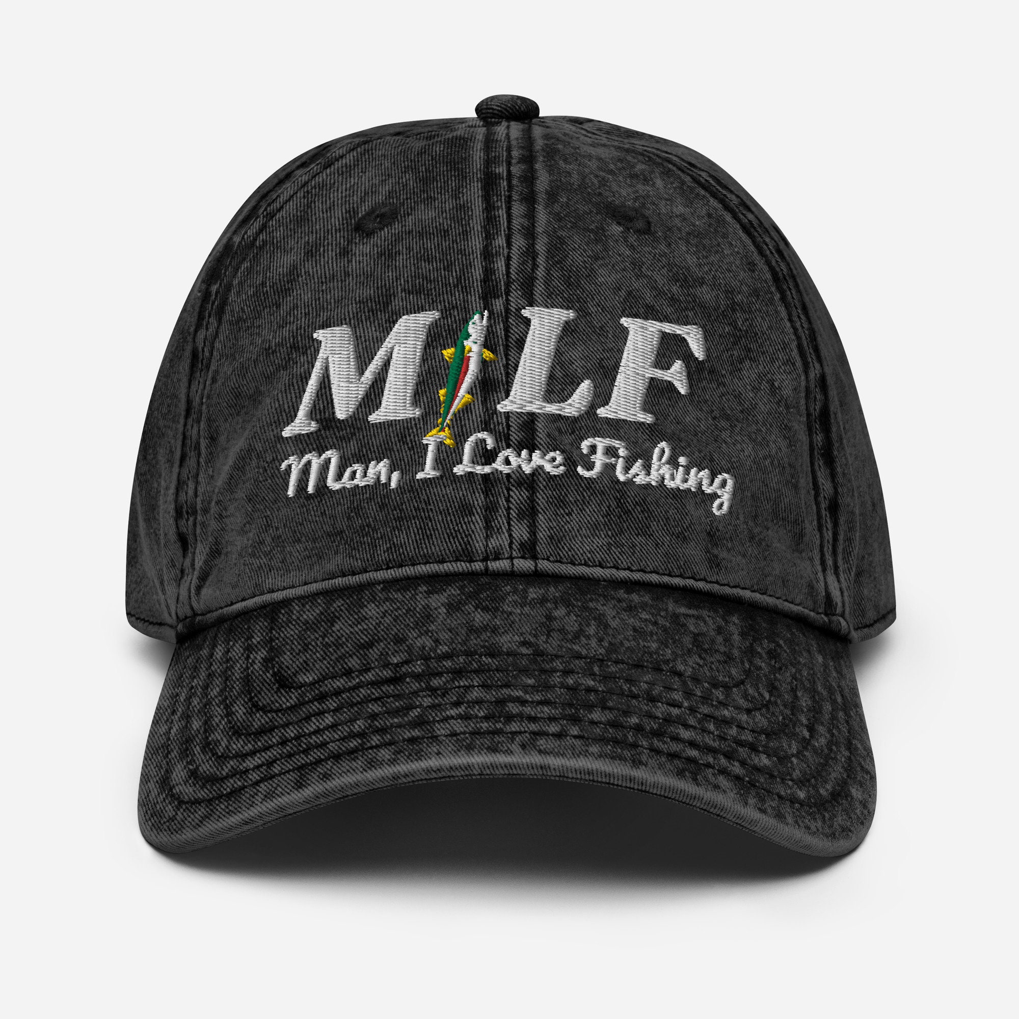Love Fishing Hat Embroidered - Etsy 