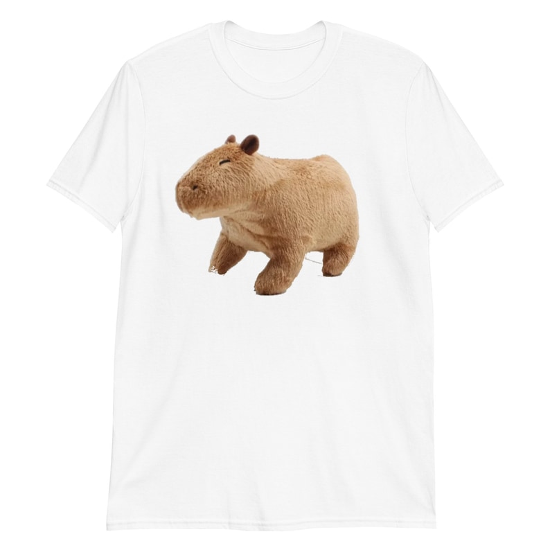 Capybara Shirt Capybara Stuffed Animal Capybara Teddy Etsy
