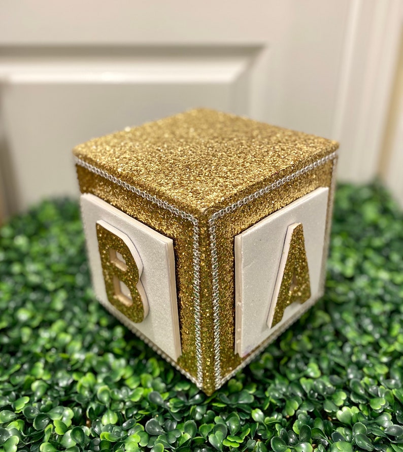 2pc Set Princess Centerpiece Baby Blocks Baby Shower Etsy