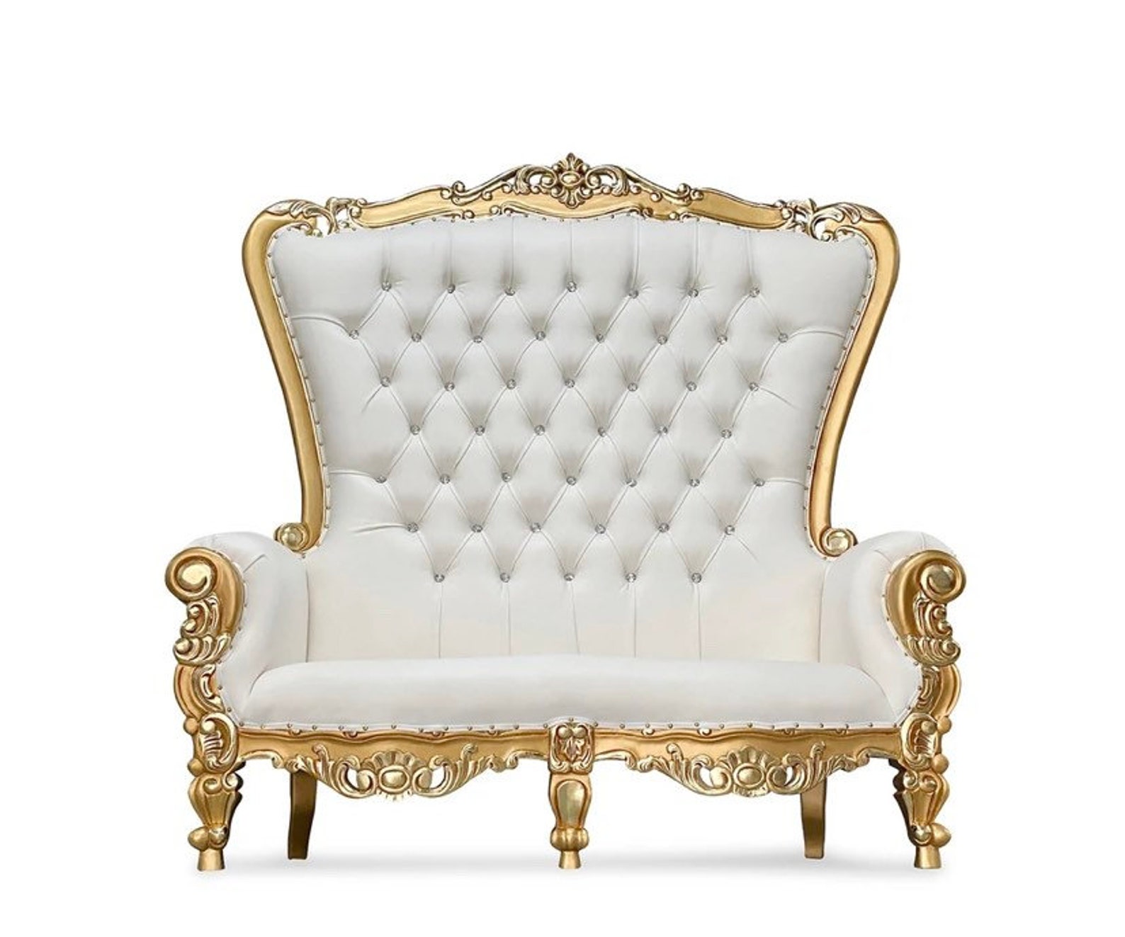 1 Love Seat throne Chair Loveseat couples Thronewedding bridal Loveseat