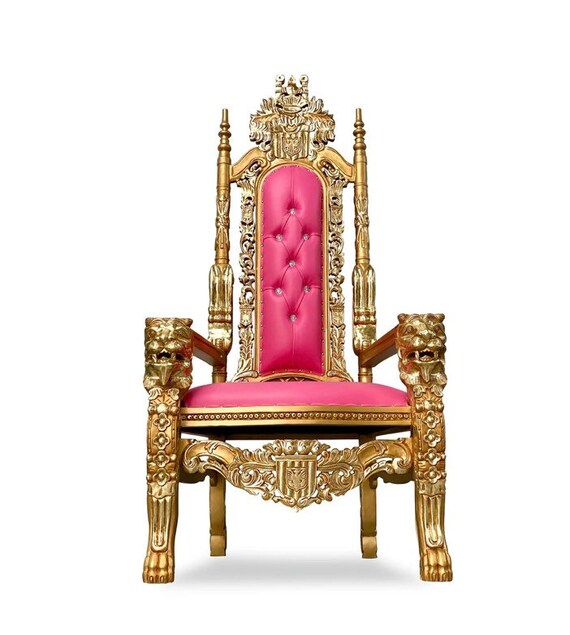Pink Throne Chair throne Chair birthday Throne sweet 16 Etsy Ireland