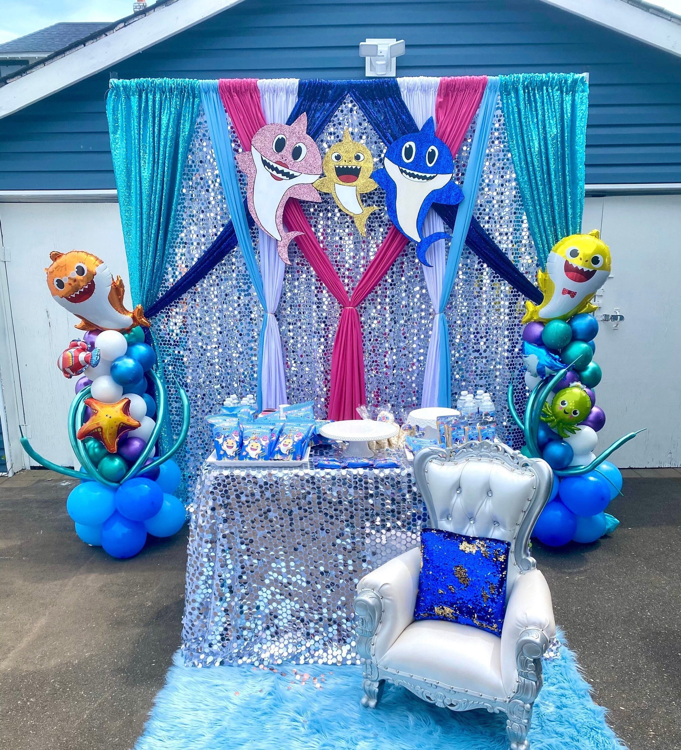 Orlando FL RENTALS Baby Shark Birthday Party - Etsy Australia