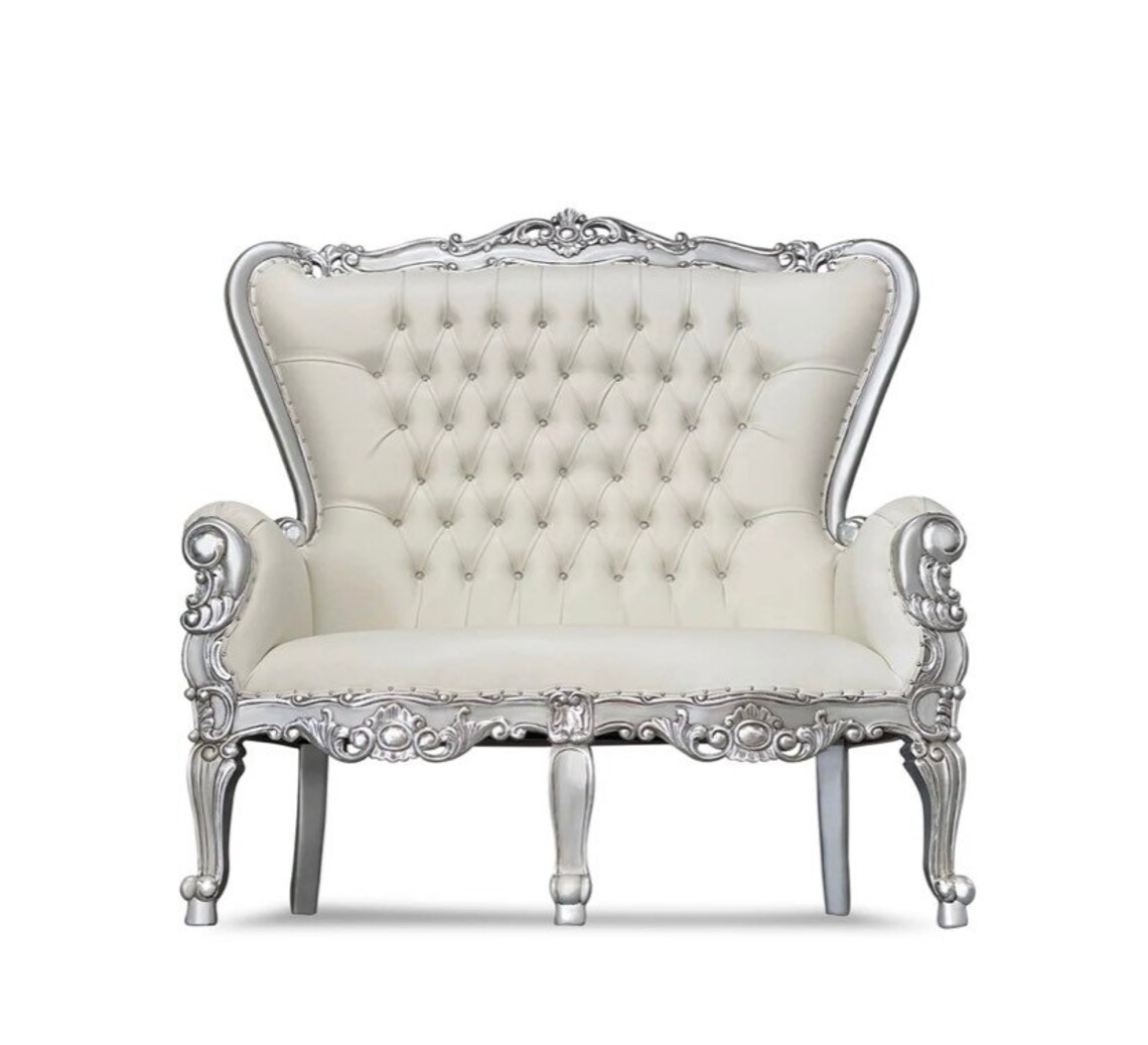 1 Love Seat throne Chair Loveseat couples Thronewedding bridal Loveseat