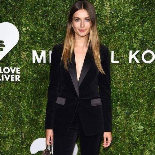 Black Velvet Suit for Women/two Piece Suit/top/womens Etsy