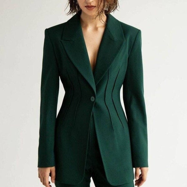 Forest Green Suit - Etsy