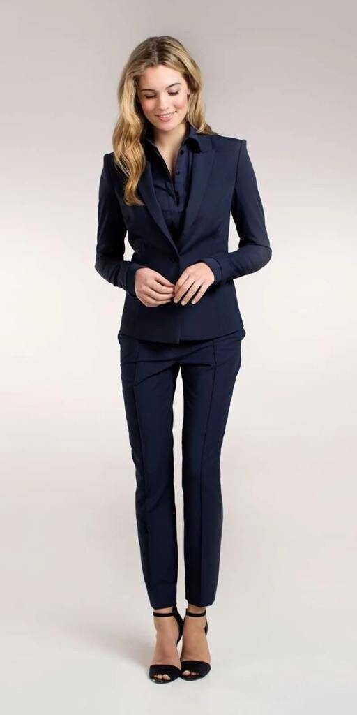 Blue Suit for Women Piece Suit Top Womens Suit Womens - Etsy