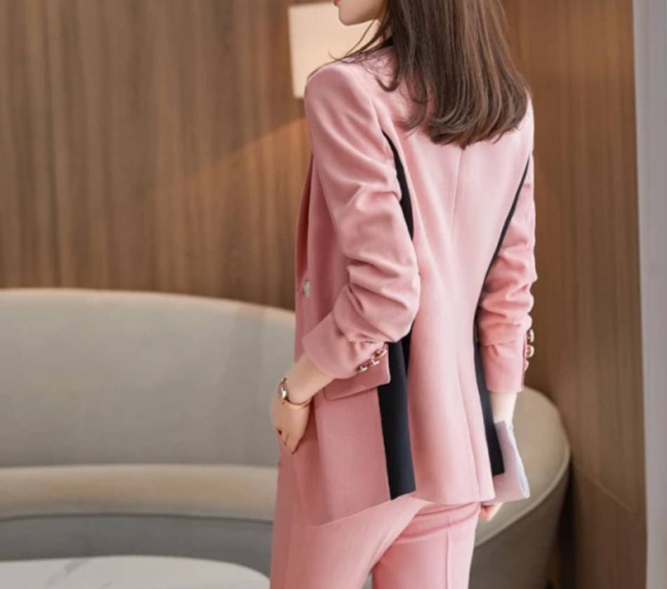 Pink suit for women/two piece suit/top/Womens suit/Womens Suit Set/Wedding  Suit/ Womens Coats Suit Set -  Portugal