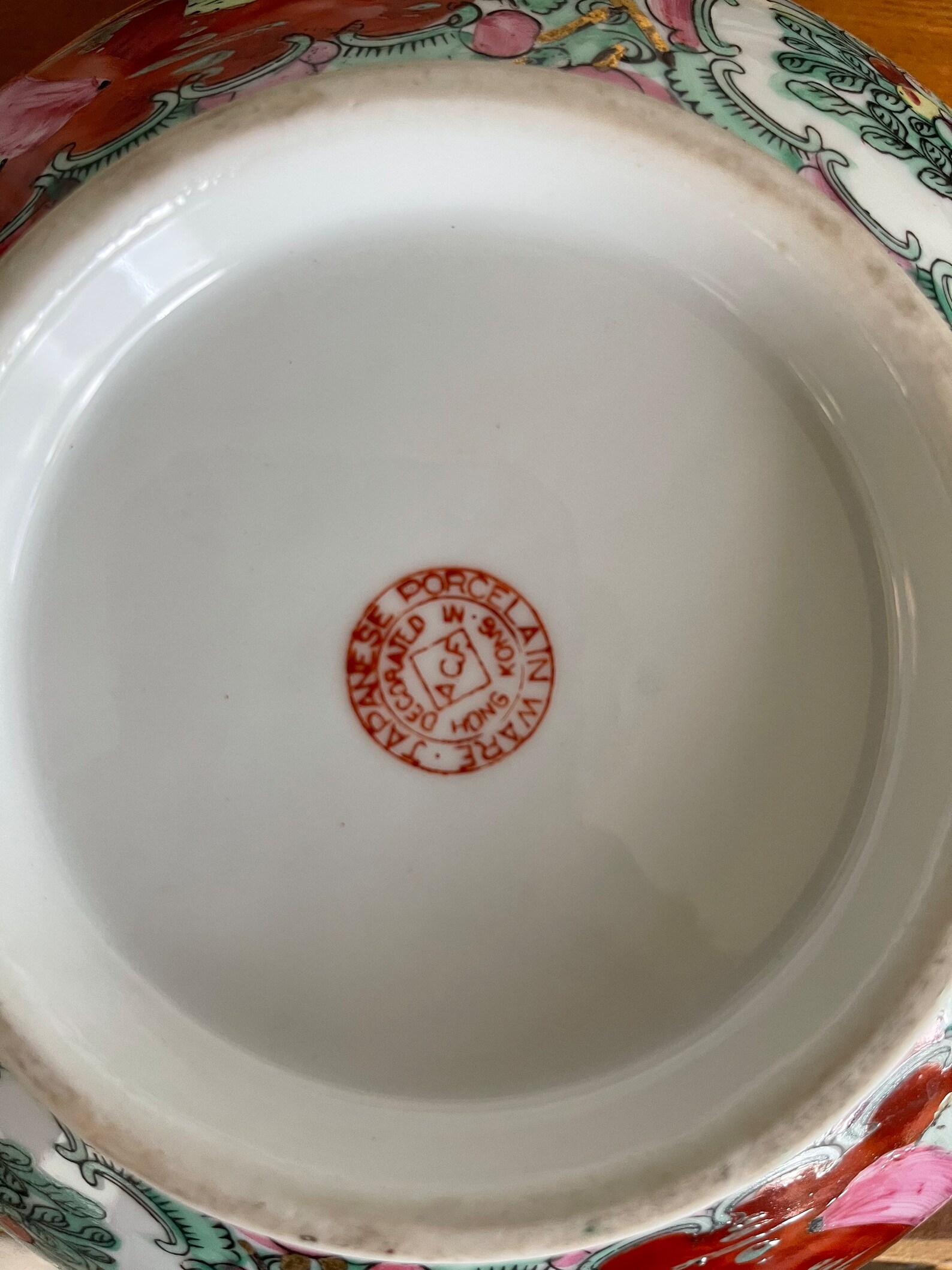 Japanese Porcelain Ware Bowl Hand Painted in Hong Kong Etsy