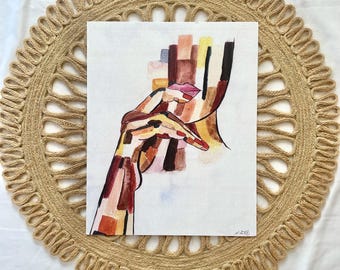 Female Watercolor Print | Home Decor Print | Diversity Print | Female Wall Art Print | Women Empowerment Print | Feminist Wall Art
