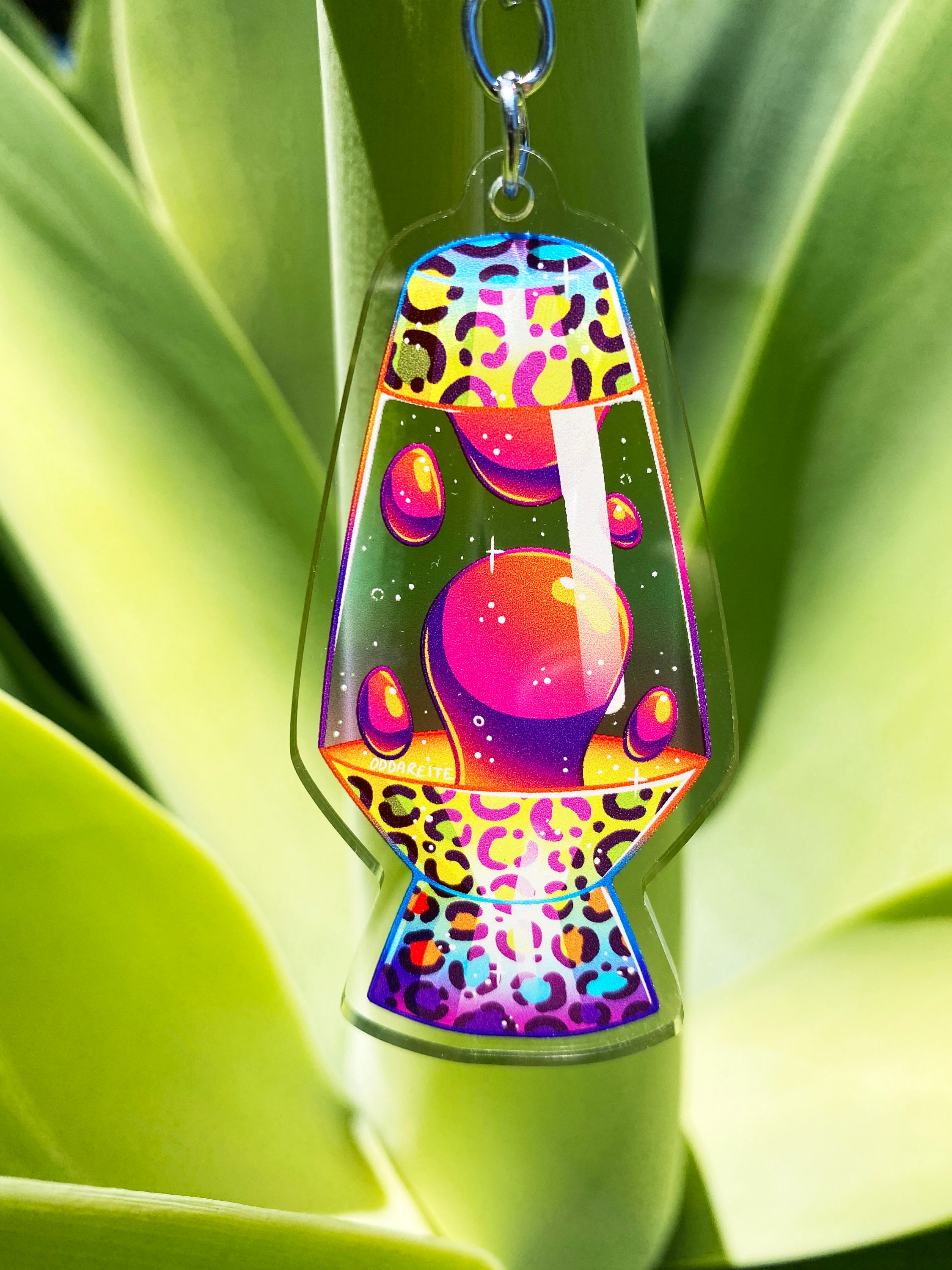 90s Lava Lamp Acrylic Keychain: Retro Nostalgia - Etsy