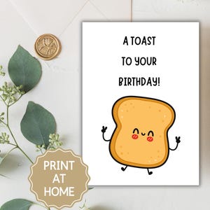 Cartão de aniversário engraçado, cartão de aniversário para impressão, cartão de piada para o aniversário do pai, cartão de piada peculiar para comemorar o aniversário do marido