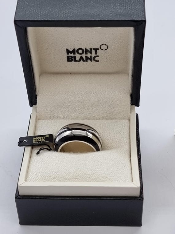 Montblanc silver ring - Gem Montblanc silver ring - Gem