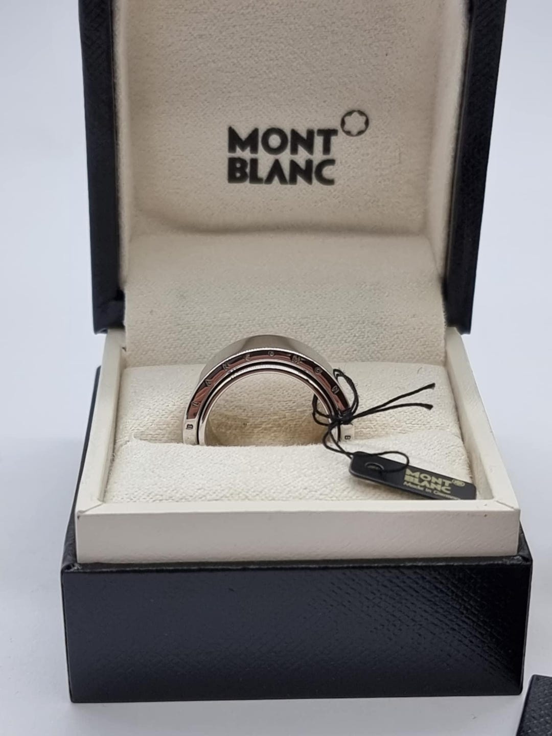 MONTBLANC Profile, LARGE Rotating Ring , 925 Sterling Silver - Etsy