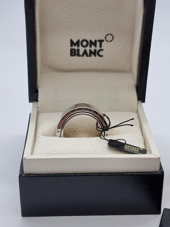 Montblanc silver ring - Gem Montblanc silver ring - Gem