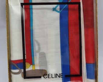 Celine 2 Cotton Suit Handkerchief
