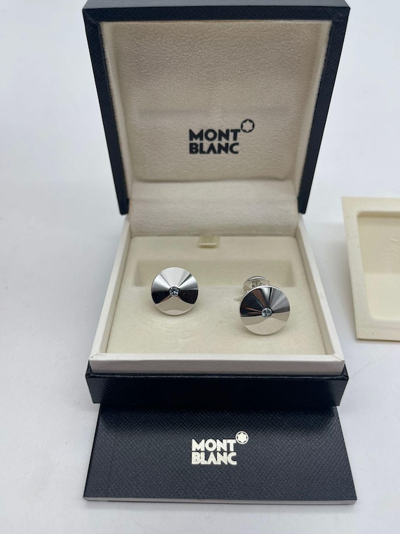 MONTBLANC カフリンクス 925　スターリングシルバー　ホワイト MONTBLANC カフリンクス 925 スターリングシルバー ホワイト