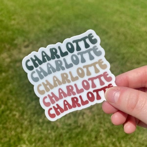 Charlotte NC - Queen City Sticker