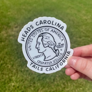 Heads Carolina Sticker