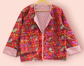 Giacca/cappotto in velluto di cotone ricamato, bomber stile boho vintage, giacca floreale da donna/ragazza per matrimoni, moda stile gipsy retrò