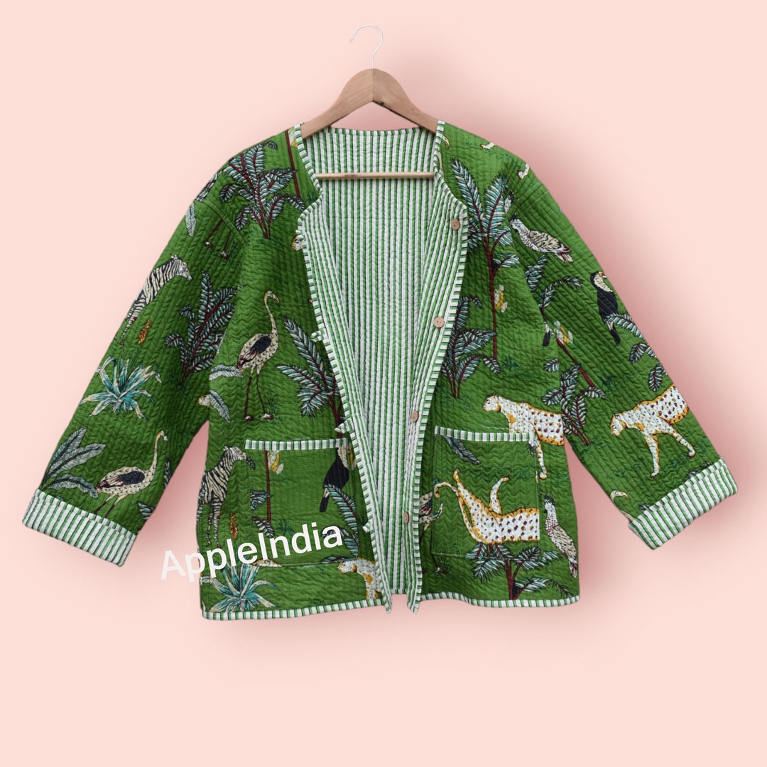 REVERSIBLE QUILTED JACKET