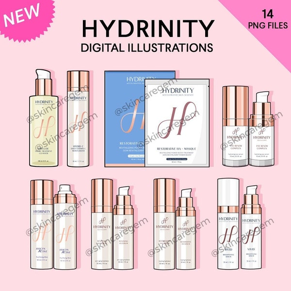 New Hydrinity Digital Illustration, PNG Files (instant download)