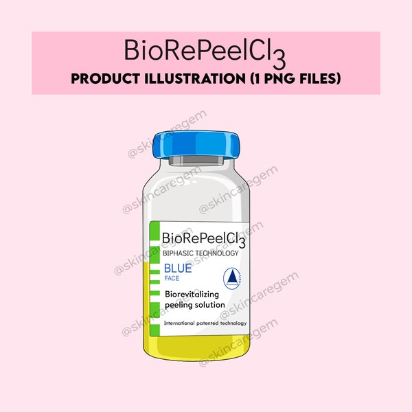 1 BioRePeelCl3 ILLUSTRATION  (instant download)