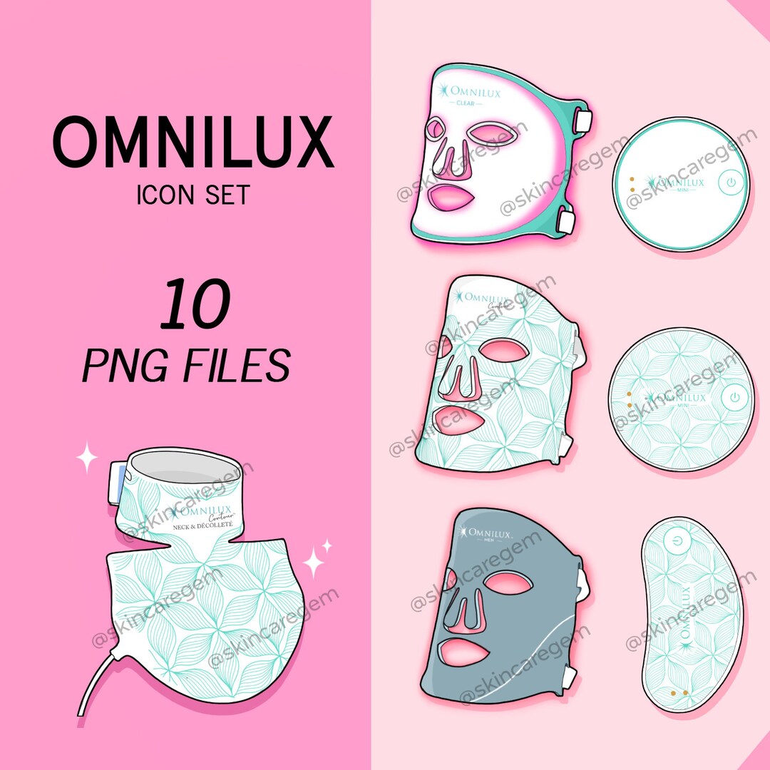 OMNILUX LED Mask Illustration (instant Download) - Etsy