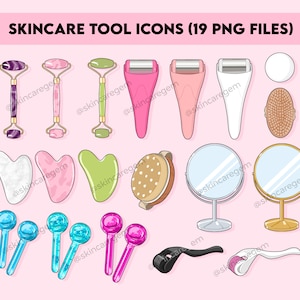 SKINCARETOOL ICONS (instant download)