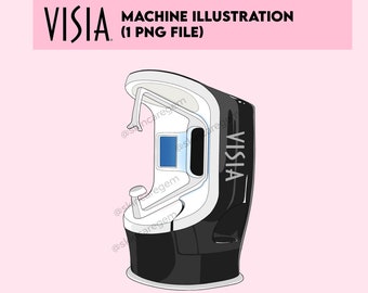 VISIA MACHINE ILLUSTRATIE (directe download)