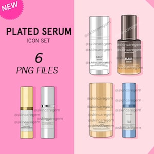 PLATED SERUM illustration (quick download)