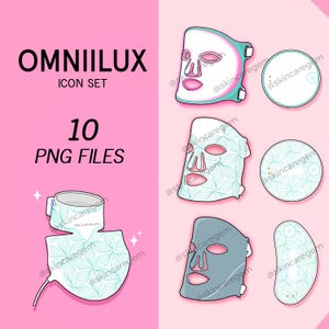 OMNIILUX LED Mask Illustration (instant download)