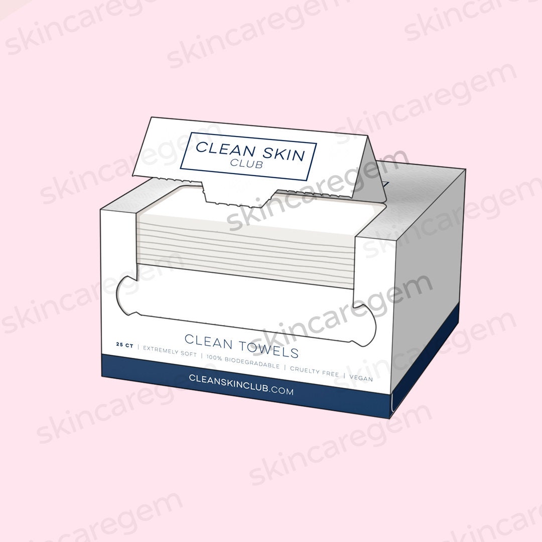 CLEAN SKIN CLUB Towel Illustration instant Download -  Israel