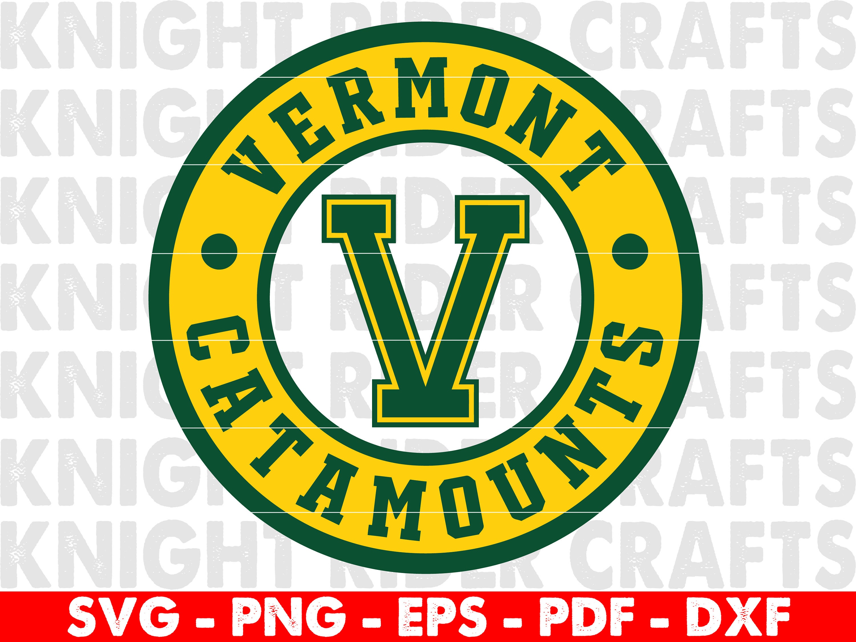 Vermont Catamounts SVG University of Vermont Basketball Logo Etsy