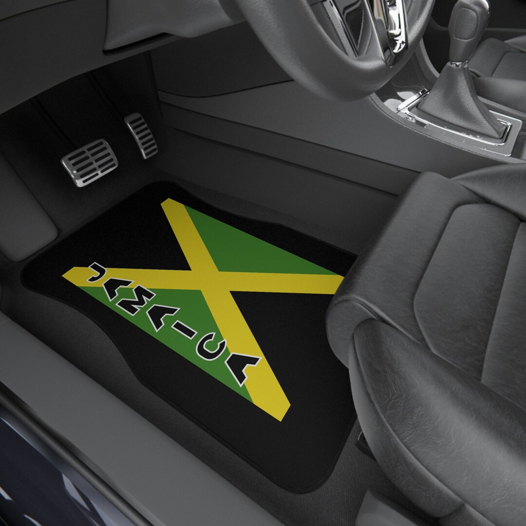 Jamaica, Car Mats set of 4, Etsy