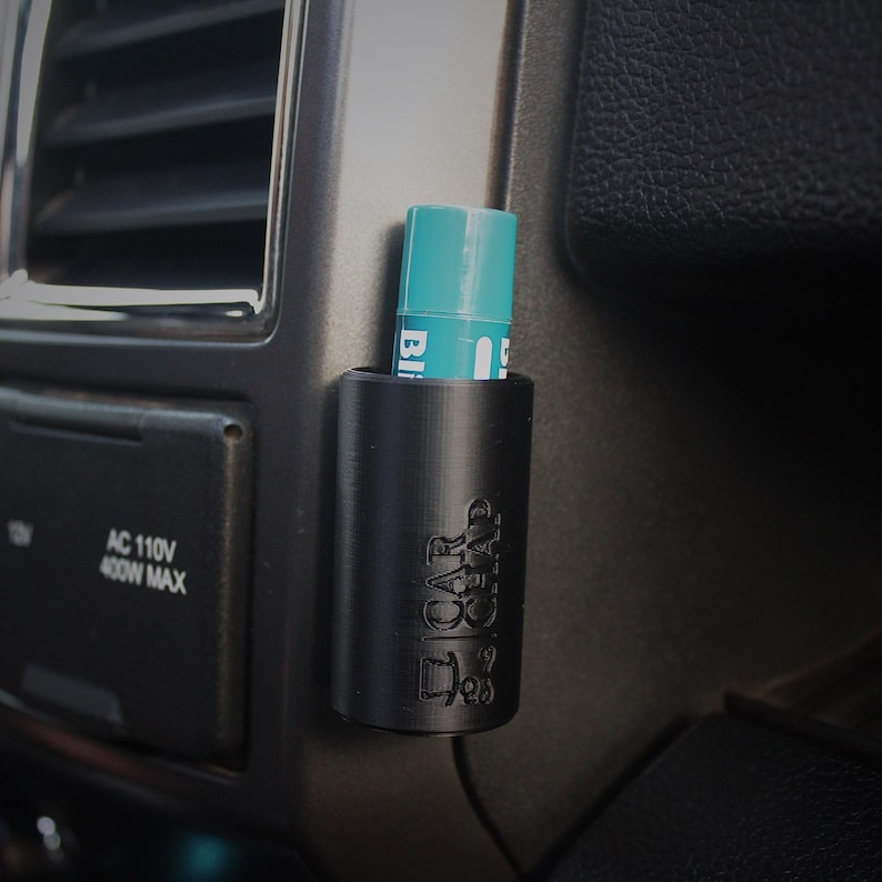 CarChap Lip Balm Holder, Car Console Organizer, Desk Accessory (16th Birthday Gift)