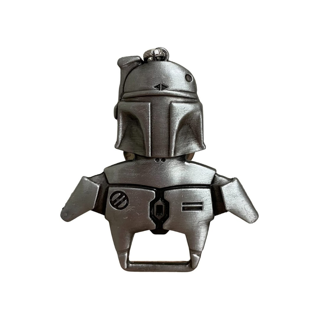 Mandalorian Bottle Opener Key Chain Star Wars Bottle Opener Etsy