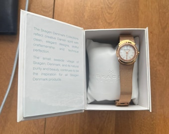 Skagen Steel Rose Gold Watch