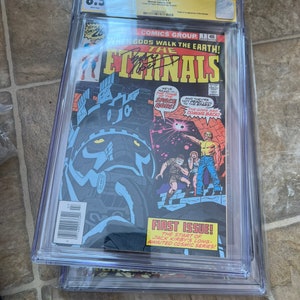 Eternals #1 CGC 8.5 SS Marv Wolfman