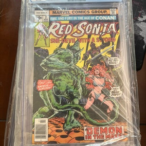 Red Sonja #2 CGC 9.4