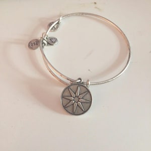 Alex and Ani Flower Bracelet